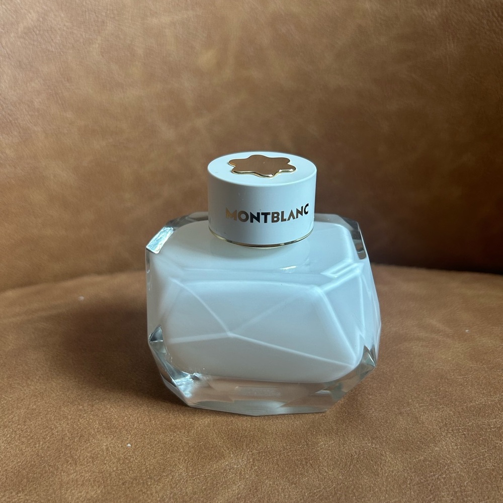 Montblanc Crystal White Perfume Bottle